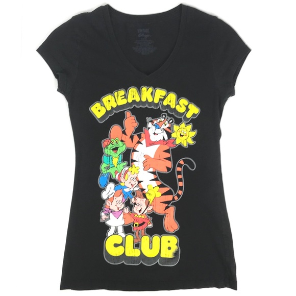 Vintage Kellogg's Tops - Vintage Kellogg Tshirt Size S Women Breakfast Club